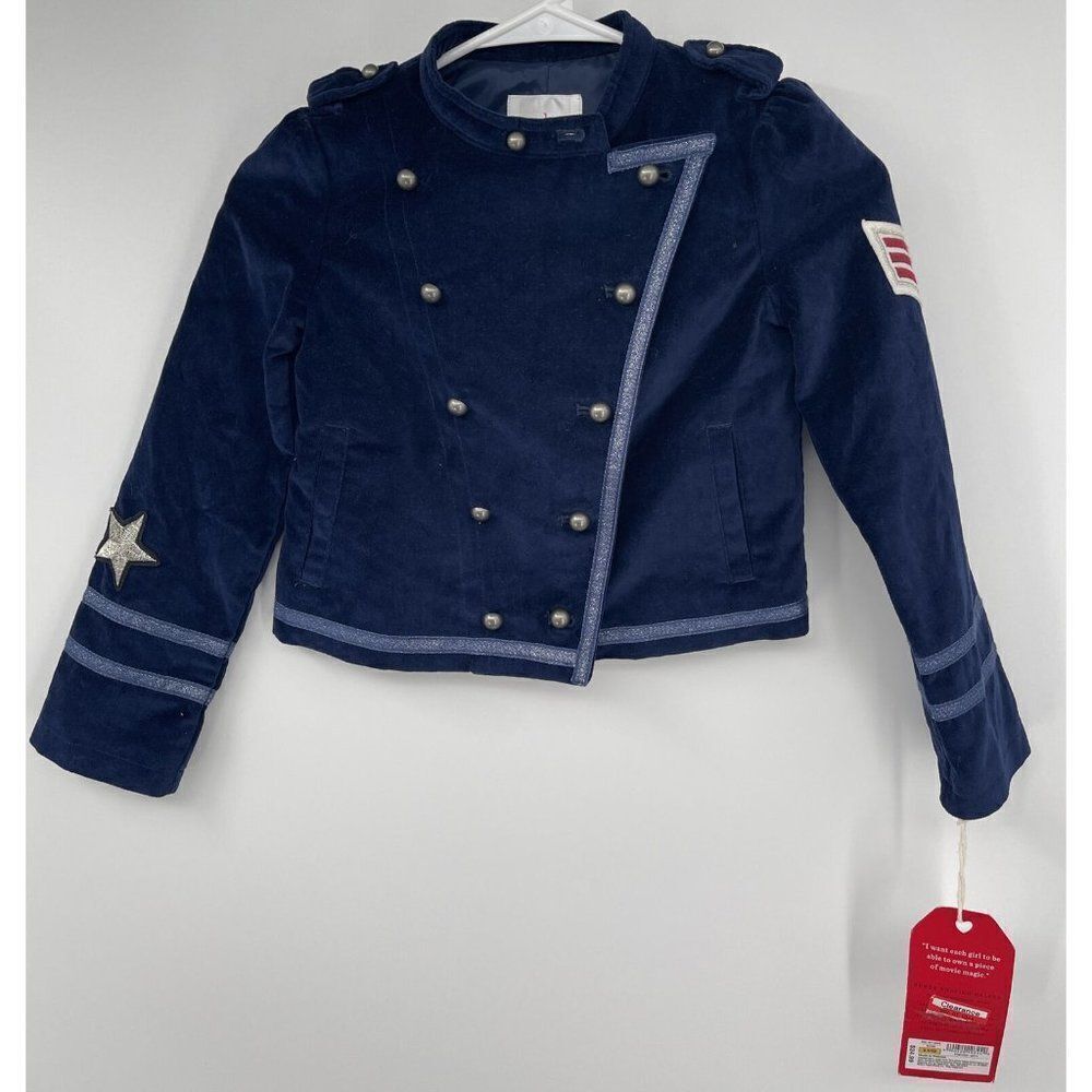 Annie Collection By Renee Ehrlich Kalfus Military Jacket Velvet Sz 6 6X NWT 2014